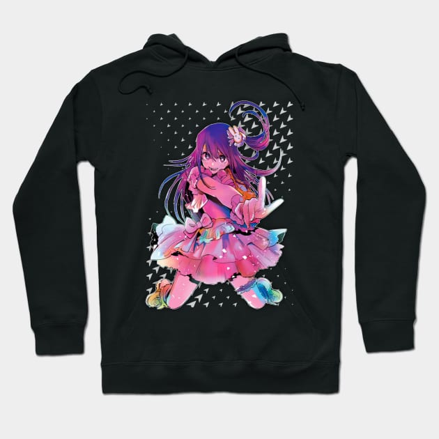 Ai Hoshino Oshi no Ko Hoodie by jadehydra